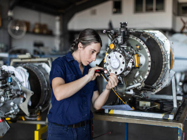 A day in the life of a female aircraft engineer.
Apprentice, aviation, strong, girl engineer, avionics, woman, girl tradie